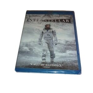 Interstellar Blu Ray‎ Movie Film Matthew McConaughey Christopher Nolan PG 13